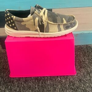 Men's Camouflage Slip-On Loafers